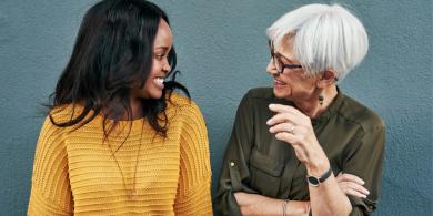 Zwei Frauen Gesundheit für alle